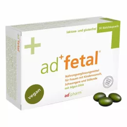 ADFETAL Embalagem mensal de cápsulas moles, 30 unidades