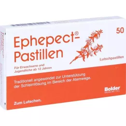 EPHEPECT Pastilhas, 50 unidades