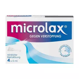 MICROLAX Enemas de solução retal, 4X5 ml