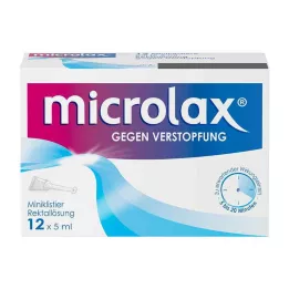 MICROLAX Enemas de solução retal, 12X5 ml