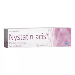 NYSTATIN creme de ácido acético, 20 g