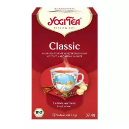 YOGI TEA Sacos de filtro de chá clássicos, 17X2,2 g