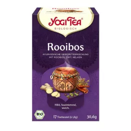 YOGI TEA Sacos de filtro orgânico para chá Rooibos, 17X1,8 g