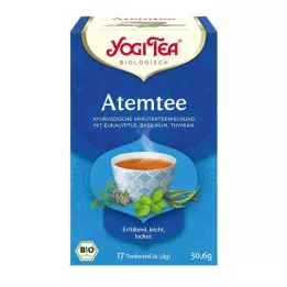 YOGI TEA Sacos de filtro orgânicos Breath Tea, 17X1,8 g