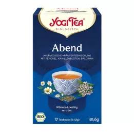 YOGI TEA Sacos de filtro orgânicos para chá da tarde, 17X1,8 g