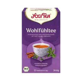 YOGI TEA Sacos de filtro orgânico para chá Feel-good, 17X1,8 g