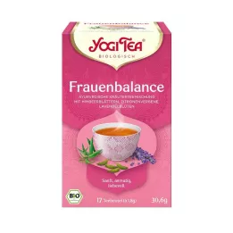 YOGI TEA Sacos de filtro orgânicos Balance Tea para mulheres, 17 x 1,8 g