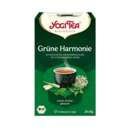YOGI TEA Saco de filtro orgânico de chá Green Harmony, 17X1,8 g