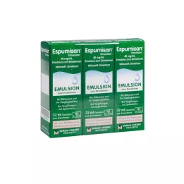 ESPUMISAN Emulsão, 3X32 ml
