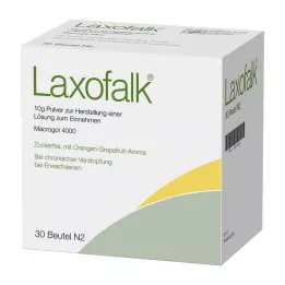 LAXOFALK 10 g de pó para preparação de solução para uso oral, saquetas, 30 unidades