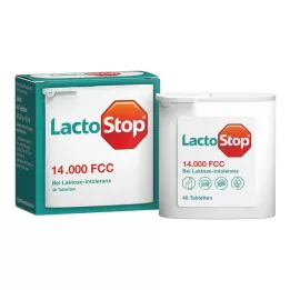 LACTOSTOP 14.000 FCC Dispensador de comprimidos, 40 unidades