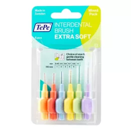 TEPE Escova interdental x-soft mista, 6 unidades