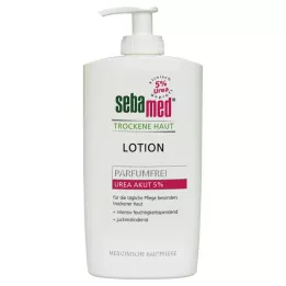 SEBAMED Loção sem perfume para pele seca Ureia 5%, 400 ml