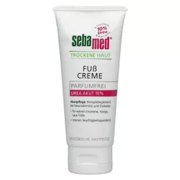 SEBAMED Creme para pés sem perfume para pele seca Ureia 10%, 100 ml