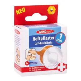 Gesso adesivo têxtil 5mx2,5cm, 1 un
