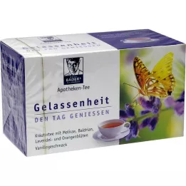 BADERS Sacos de filtro Pharmacy Tea Serenity, 20 unidades