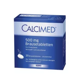 CALCIMED Comprimidos efervescentes de 500 mg, 20 unidades