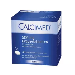 CALCIMED Comprimidos efervescentes de 500 mg, 40 unidades