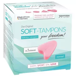 SOFT TAMPONS normal, 3 peças