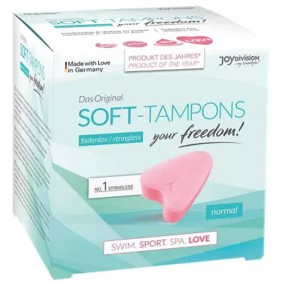 SOFT TAMPONS normal, 3 peças SOFT TAMPONS normal, 3 peças