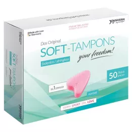 SOFT TAMPONS normal, 50 peças
