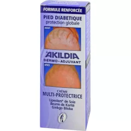AKILDIA Creme de Proteção para Pés para Diabéticos, 75 ml