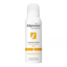 ALLPRESAN Espuma especial para pés nº 3 pele muito seca, 125 ml