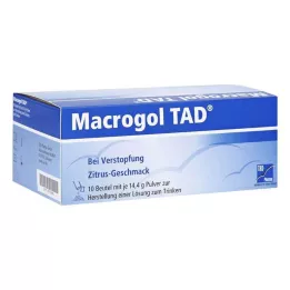 MACROGOL TAD Pó, 10 unidades