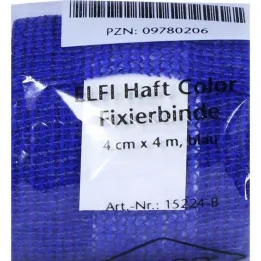 Bandagem de fixação de cor de cabo Dracoelfi 4mx4cm azul, 1ud