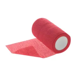 Bandagem de fixação de cor de cabo Dracoelfi 4mx8cm vermelho, 1ud