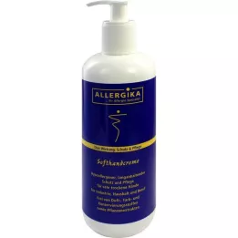 ALLERGIKA Frasco dispensador de creme para as mãos suave, 500 ml