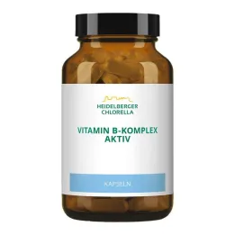 Cápsulas ativas do complexo de vitamina B, 120 peças