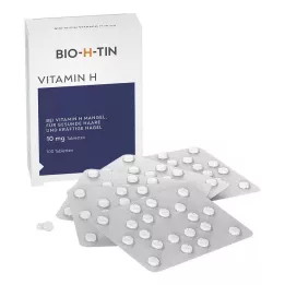 BIO-H-TIN Vitamina H 10 mg comprimidos, 100 unidades
