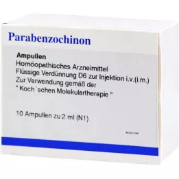 PARABENZOCHINON Ampolas, 10 unidades