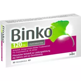 BINKO Comprimidos revestidos por película de 120 mg, 30 unidades