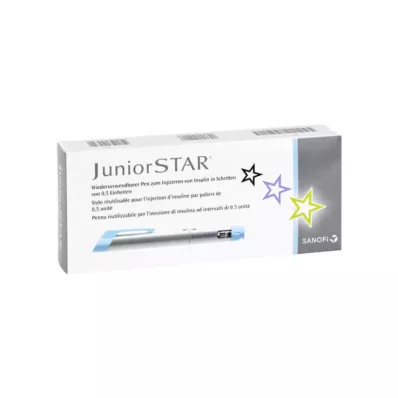 JUNIORSTAR Dispositivo de injeção prateado, 1 peça