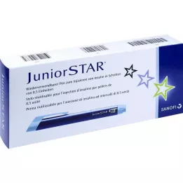 JUNIORSTAR Dispositivo de injeção azul, 1 pc