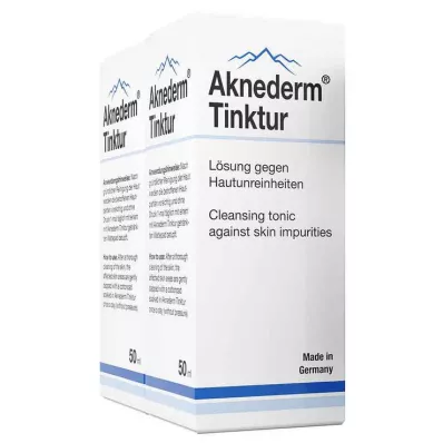 AKNEDERM Tintura, 2X50 ml AKNEDERM Tintura, 2X50 ml