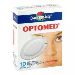 OPTOMED Compressas oculares estéreis autoadesivas, 10 unidades