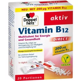 DOPPELHERZ Vitamina B12 DIRECT Pellets, 20 unidades