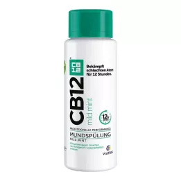 Solução suave para enxaguar a boca CB12, 250 ml