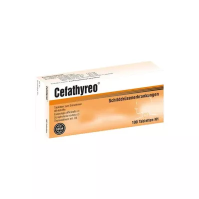 CEFATHYREO Comprimidos, 100 unidades CEFATHYREO Comprimidos, 100 unidades
