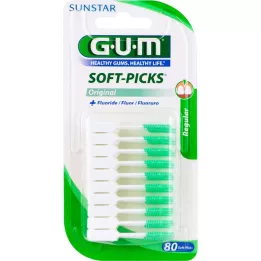 GUM Pacote econômico Soft-Picks, 80 peças