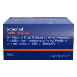 ORTHOMOL Junior C plus comprimido mastigável frutas da floresta, 30 unidades