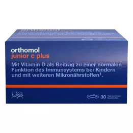 ORTHOMOL Junior C plus Comprimidos Mastigáveis Mandarina/Laranja, 30 unidades