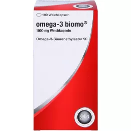 OMEGA-3 cápsulas moles de biomo 1.000 mg, 100 peças