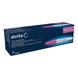 Teste de ovulação Alvita, 7 unidades