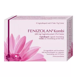 FENIZOLAN Combi 600 mg óvulo vaginal+2% creme, 1 P
