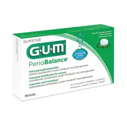 GUM Pastilhas Periobalance, 30 unidades