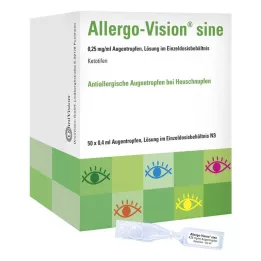 ALLERGO-VISION seno 0,25 mg/ml AT em recipiente unidose, 50X0,4 ml